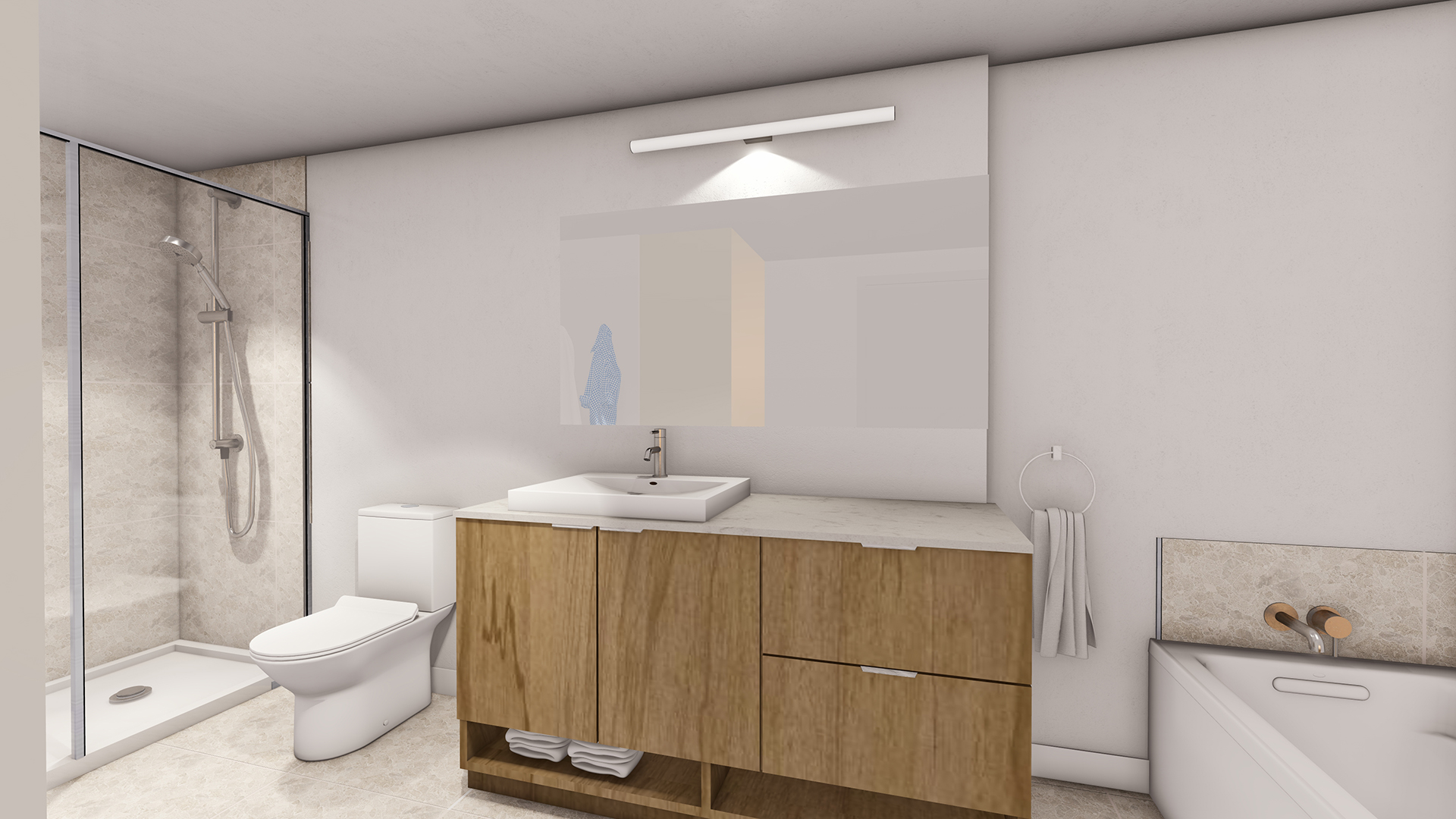Logement pâle