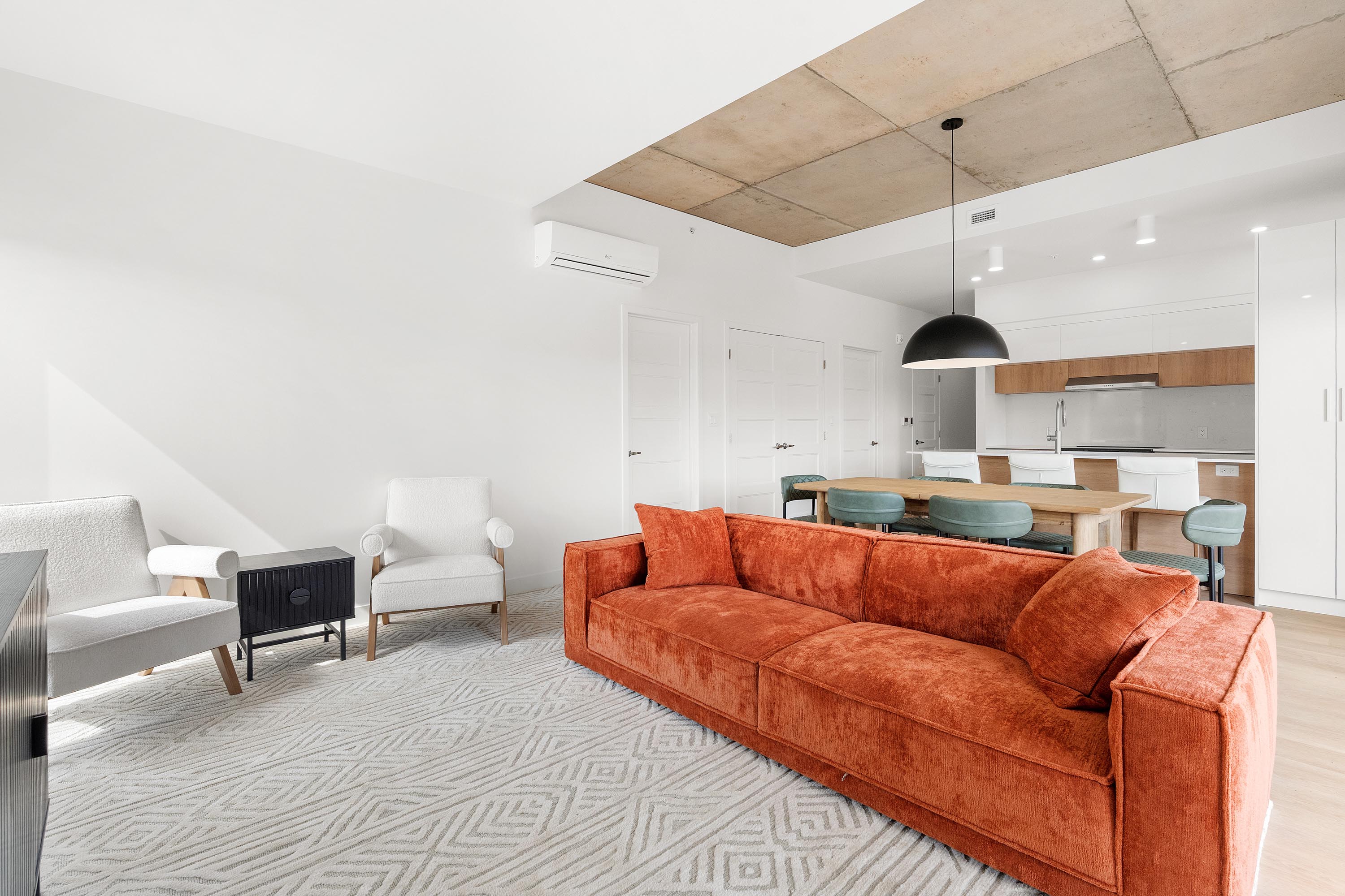 Logement pâle